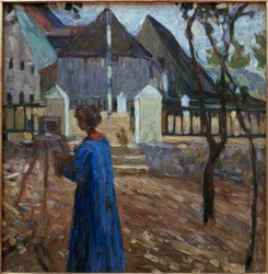 Kallmünz – Gabriele Münter Painting II